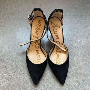 Sam Edelman Harlow Pump in Black Suede